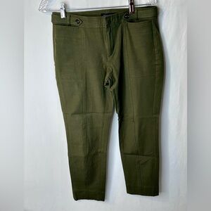 Banana Republic Women’s Sloan Skinny Leg Pants Petite Olive Green. Size 4